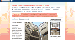Desktop Screenshot of empresatrabajosverticales.trabajosenvertical.com