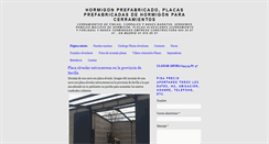Desktop Screenshot of hormigonprefabricado.trabajosenvertical.com