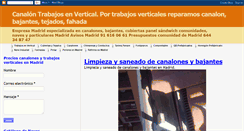 Desktop Screenshot of canalon.trabajosenvertical.com