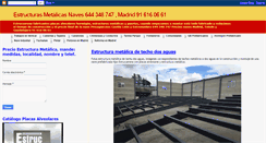 Desktop Screenshot of estructurasmetalicas.trabajosenvertical.com